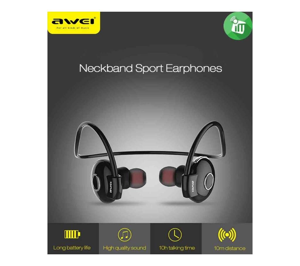 Awei A845BL Smart Wireless Bluetooth earphone 