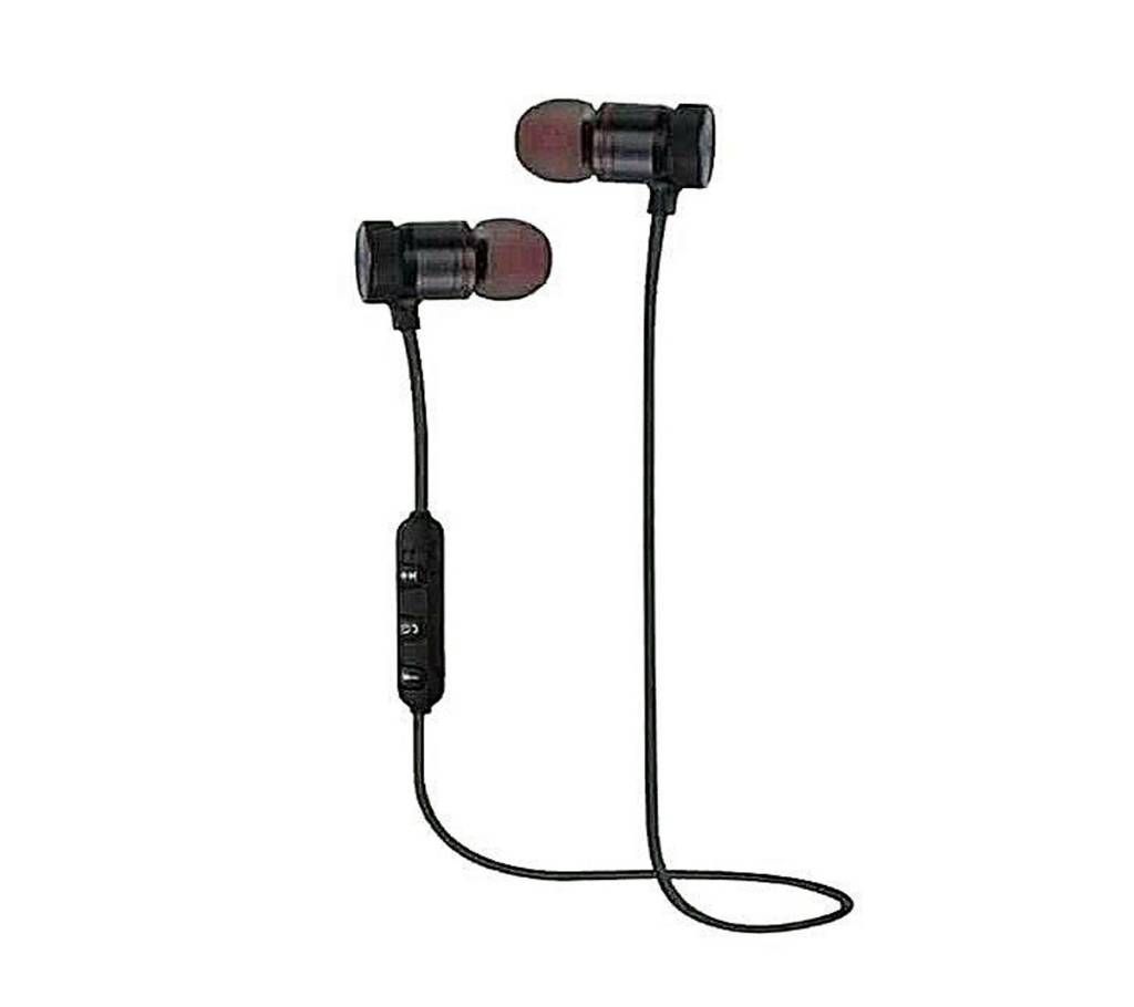 sports Stereo Bluetooth Earphone - Black