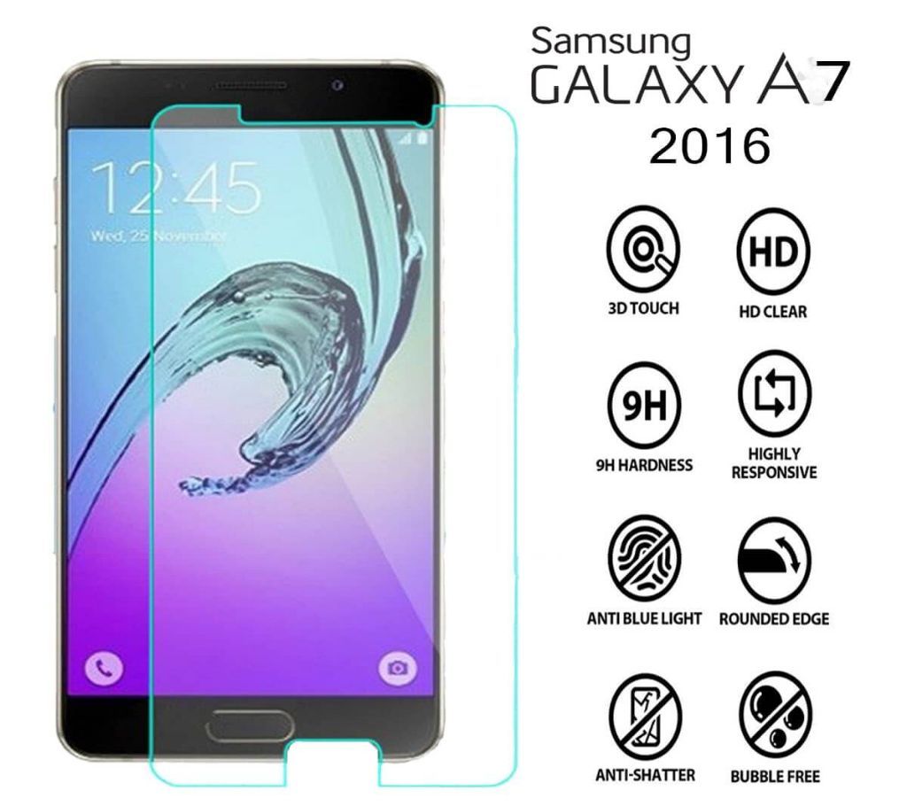 3D Screen Protector for Samsung A7 2016 - Transparent