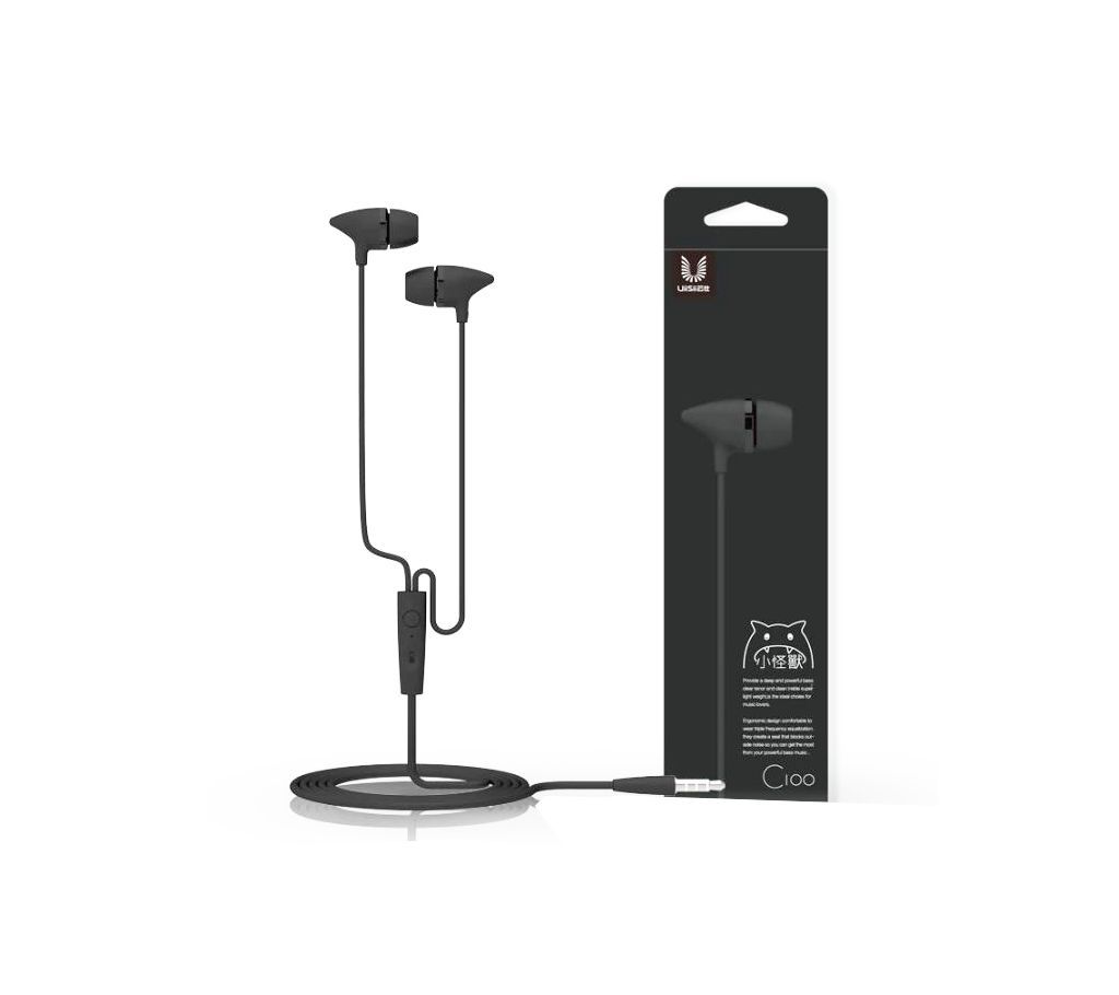 UiiSii C100 Super Bass Stereo In-Ear Earphone