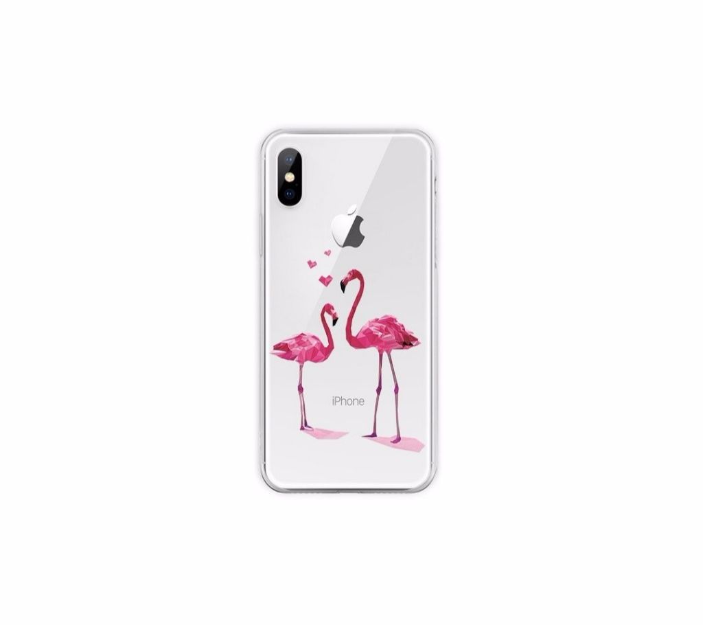 Soft Transparent Silicone Phone Case For iPhone  X / XS