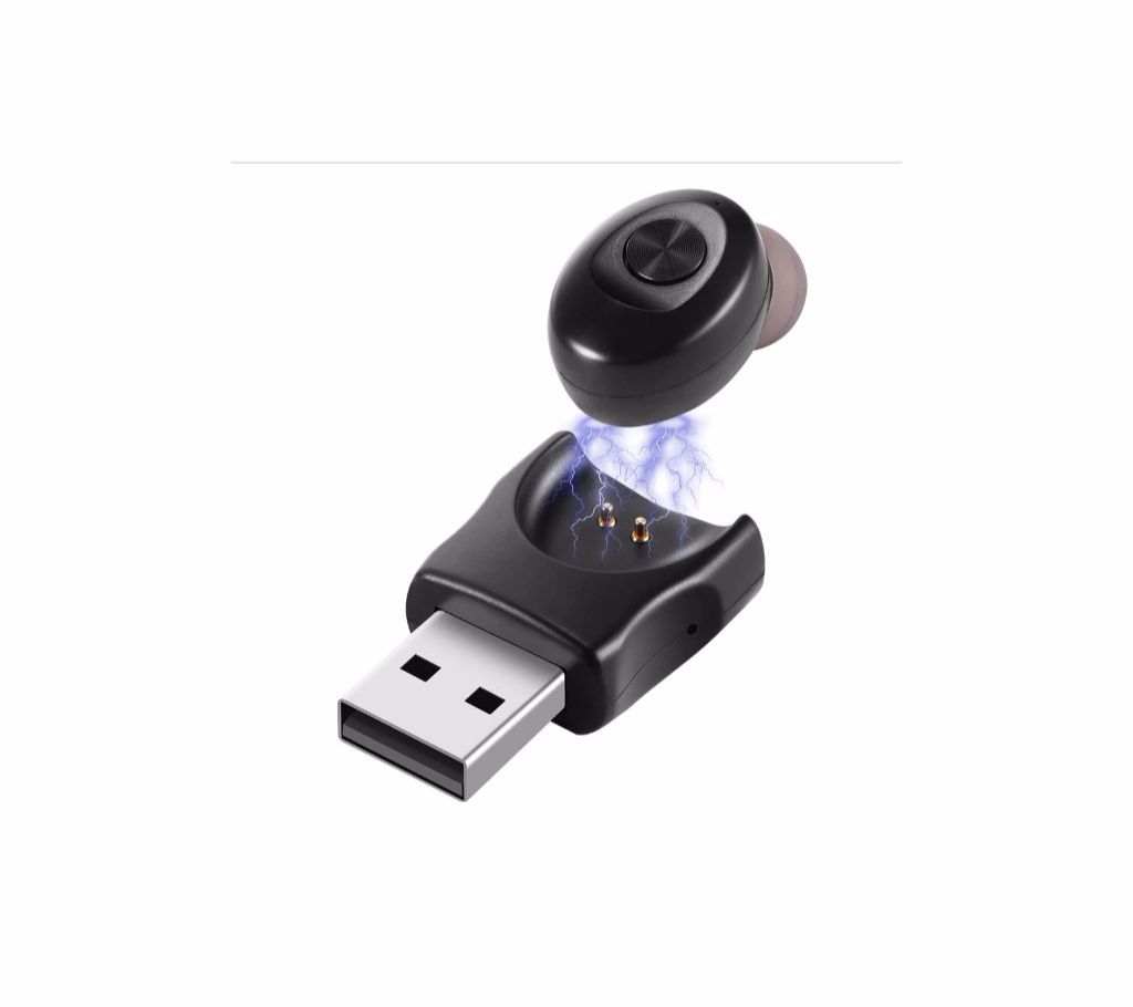 XG12 Mini Bluetooth 5.0 Wireless Earphone Earbud With Magnetic USB Charger