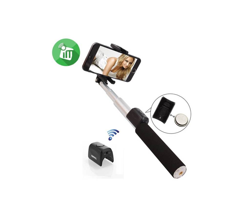 Remax New REMAX P4 Bluetooth Selfie Sticks