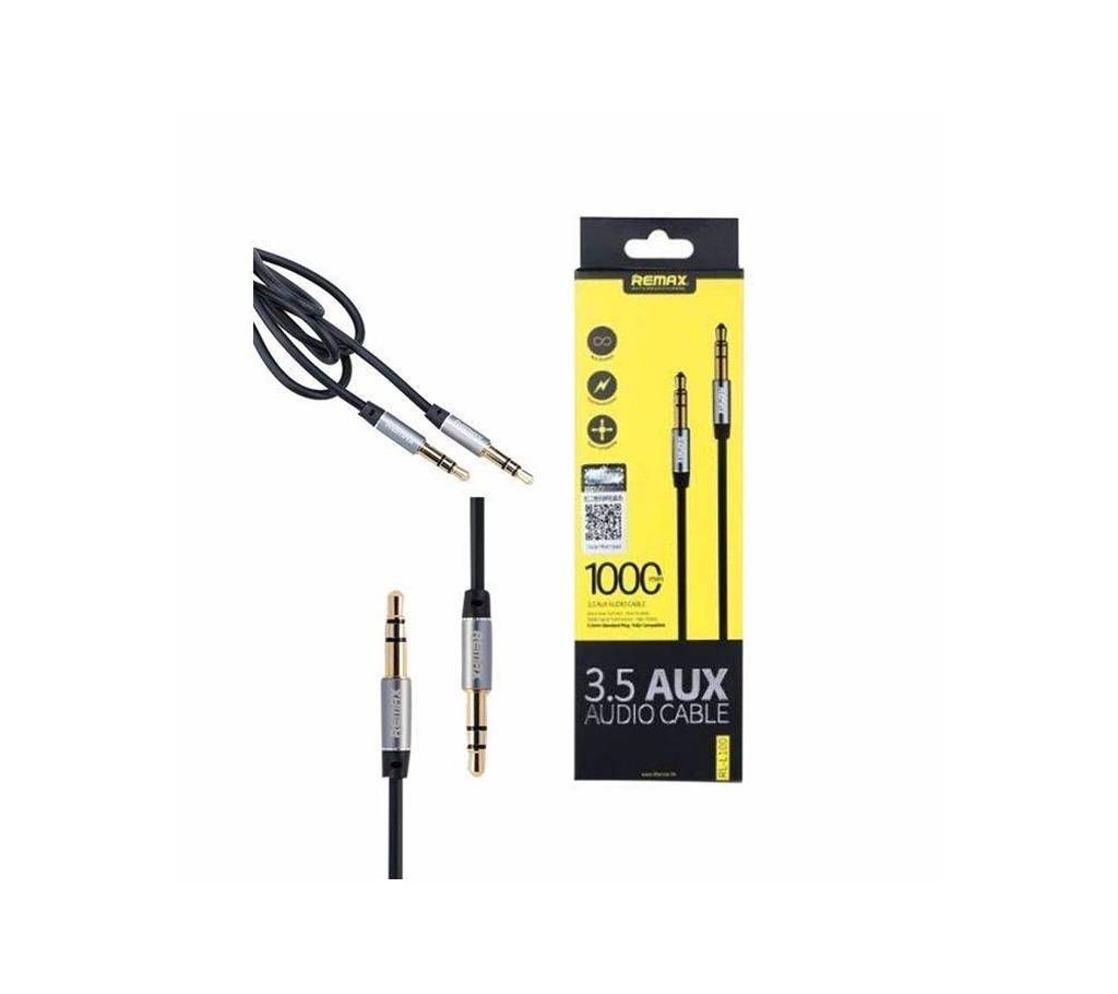 REMAX 1M 3.5mm AUX RM-L100 Male To Male Stereo Audio Cable,