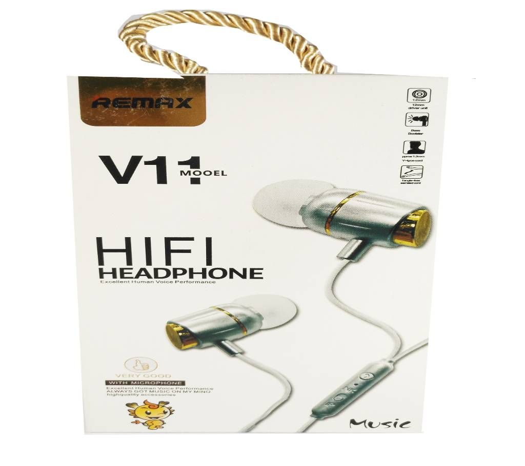 UiiSii HI-V11 HiFi Super Bass Stereo headphone
