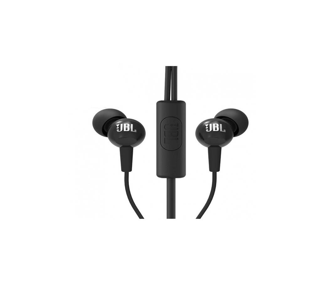 C100SI In-Ear Headphones with Mic - Black