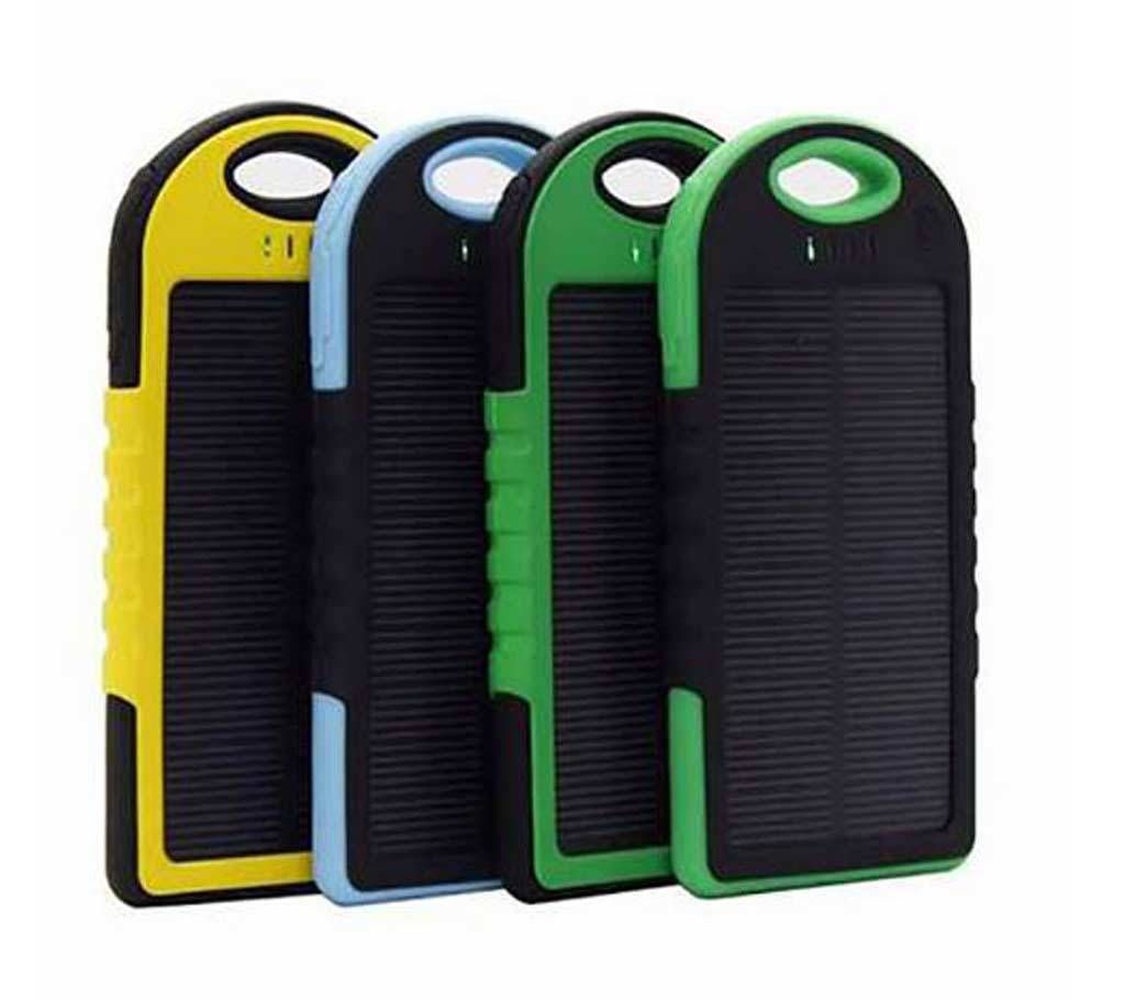 5000 mAh  SOLAR POWER BANK 1 PCS