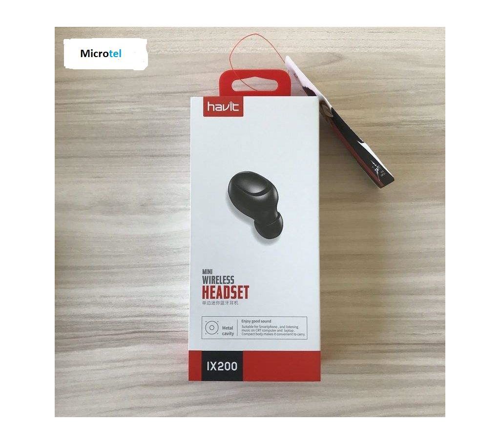 Product details of HAVIT IX200 Single Mini Bluetooth Headset with Microphone
