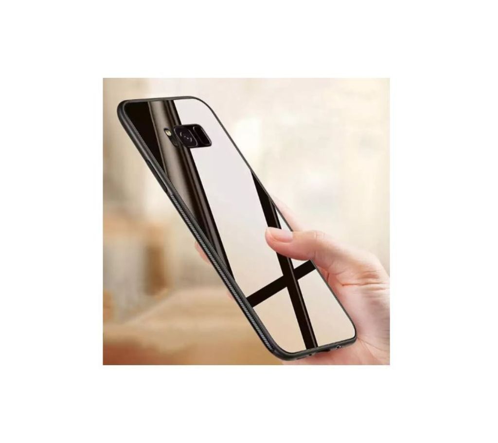 Phone Case for SAMSUNG GALAXY S8+ GLASS CASE BLACK  CHG1