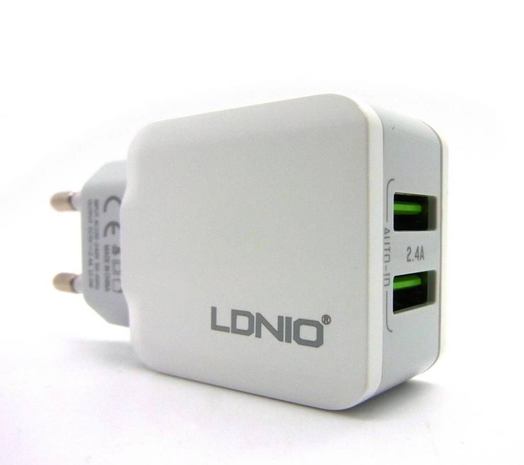 LDNIO 2 USB Port 5V 2.4A Fast Charger