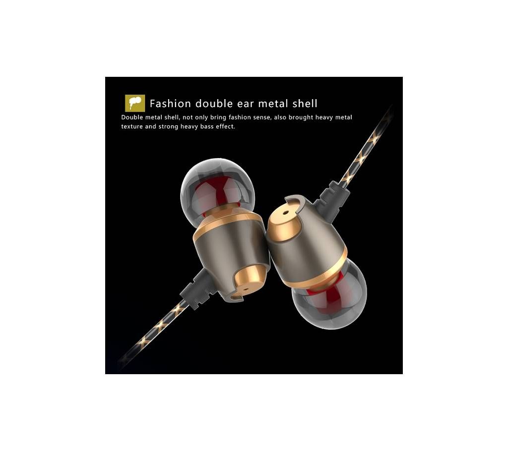 DM11 Magnetic Stereo BASS Metal In-Ear Earphone