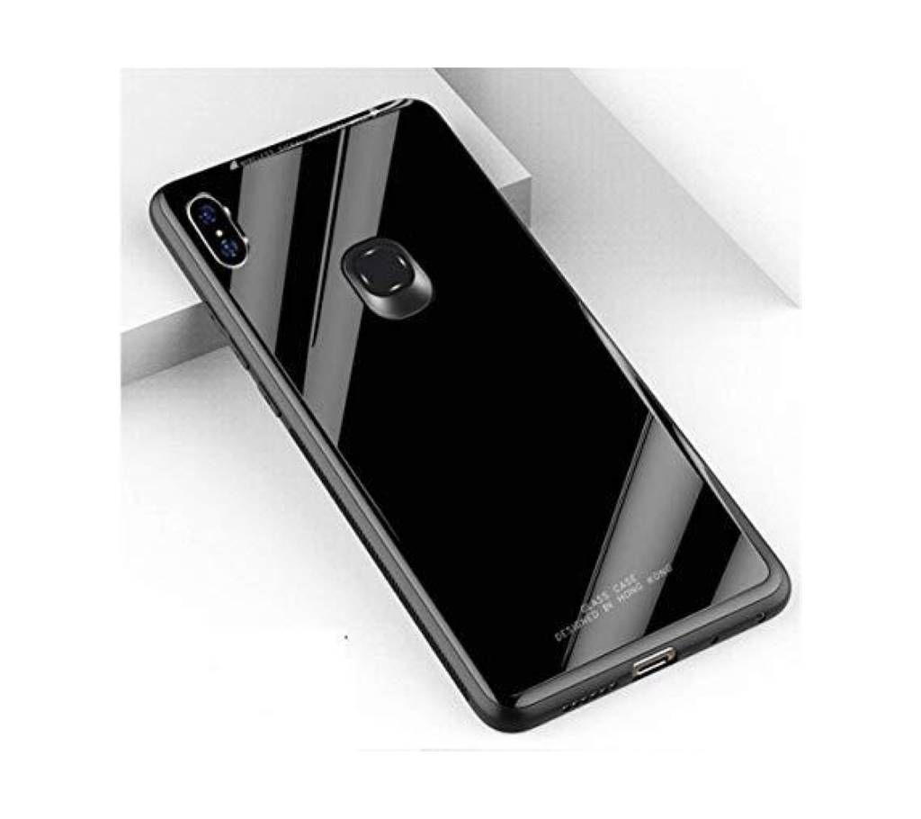 Glass Case Phone Cover for Xiaomi M8SE - Black