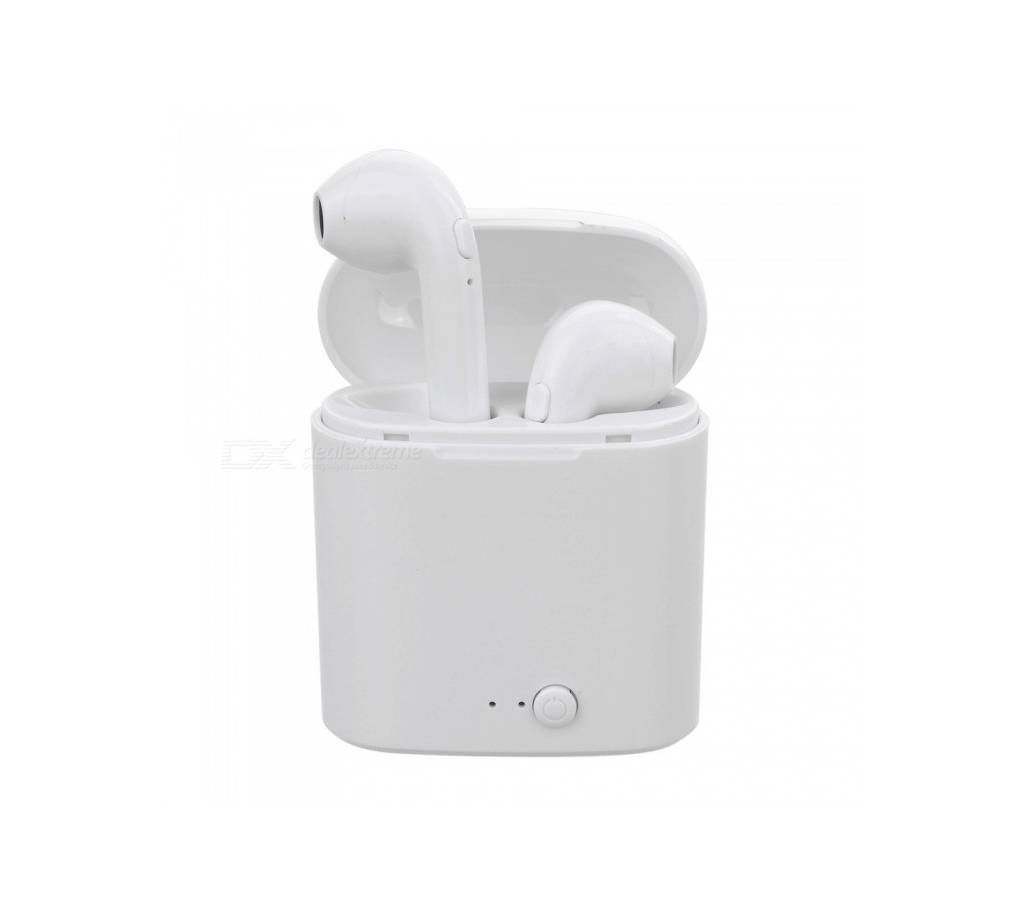 TWS i7 Bluetooth Stereo Dual Earbuds Headphones with Charge Dock