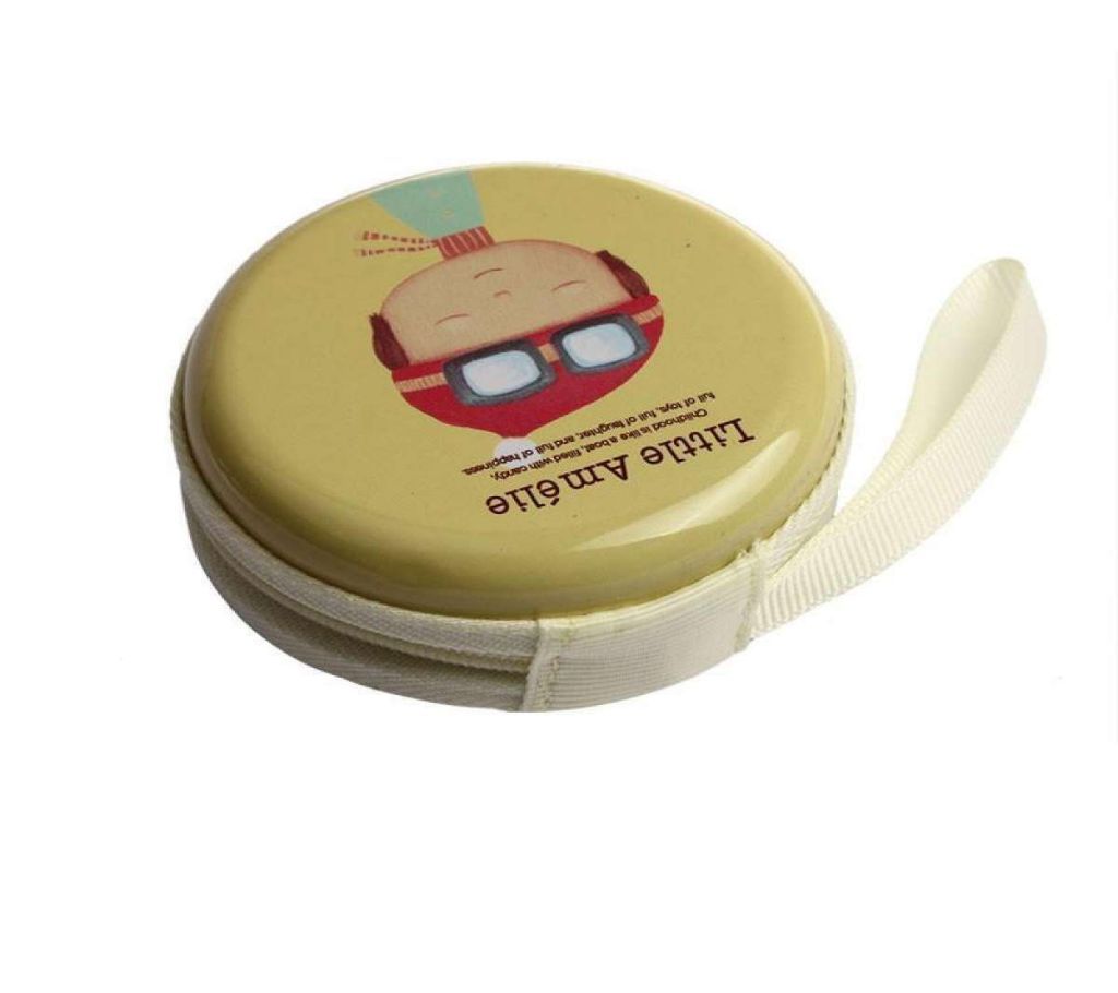 Little Amelie Mini Zipper Earphone Headphone SD Card Box Bag Carrying Pouch Storage