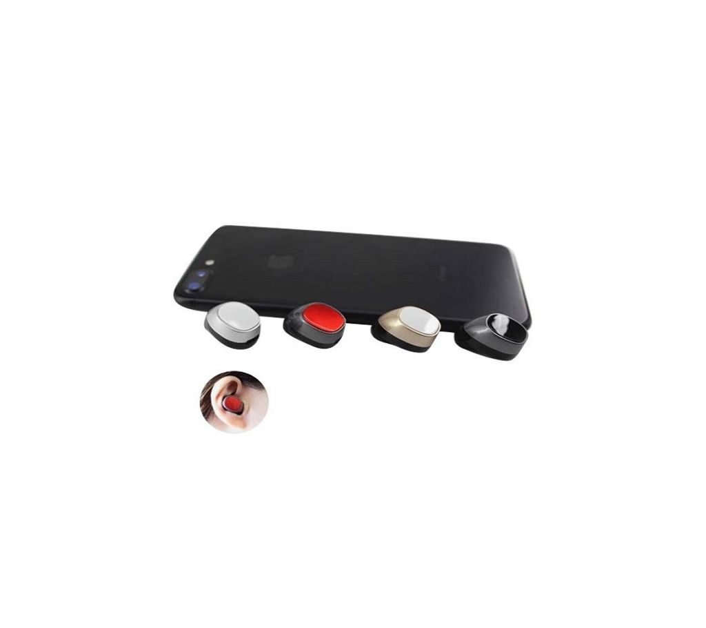 Super Mini M7 Stereo Invisible Bluetooth Headset (Multi Color)