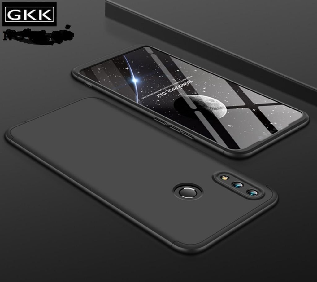 Huawei Honor Play 360 Degree GKK Phone Back Cover - Black