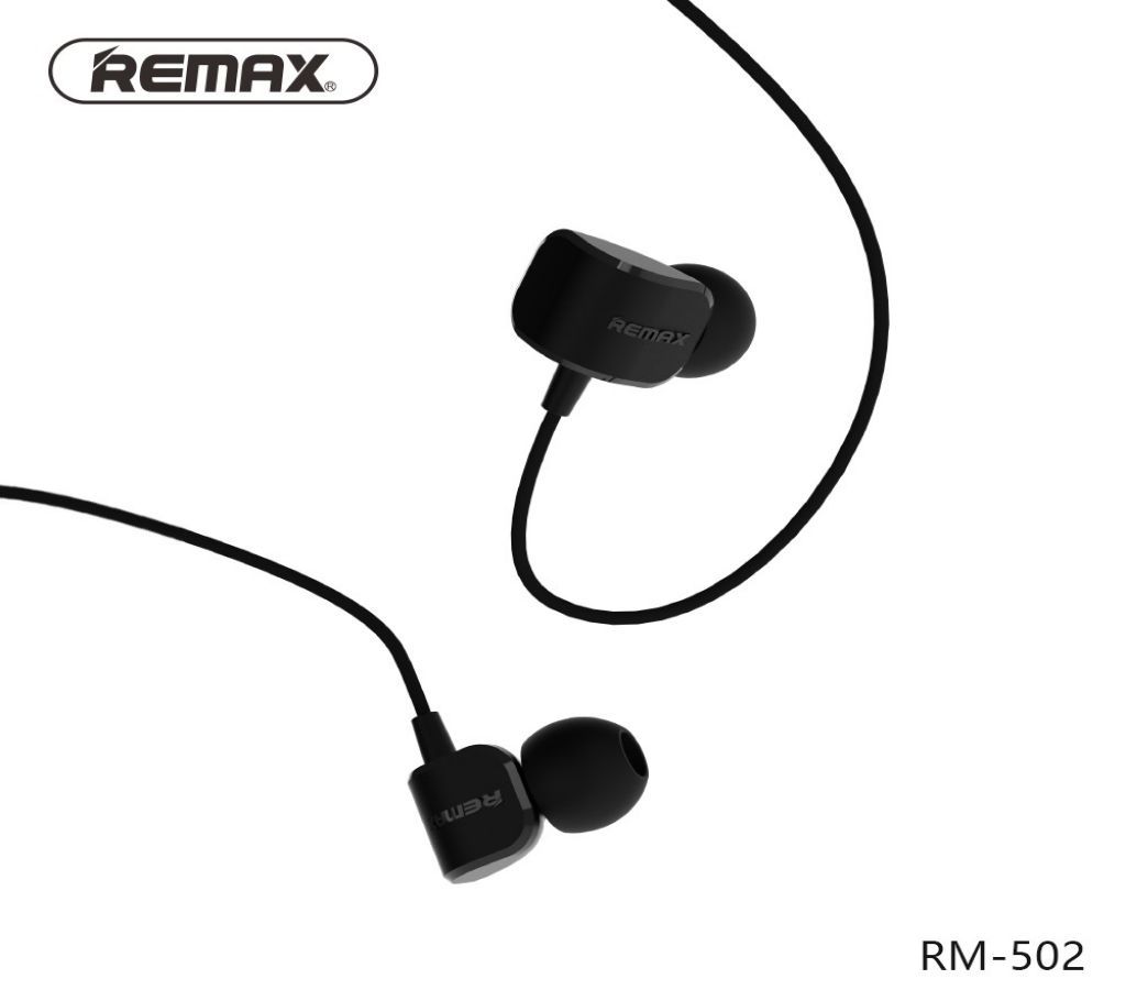 Remax 502 In-ear-headphone - Black