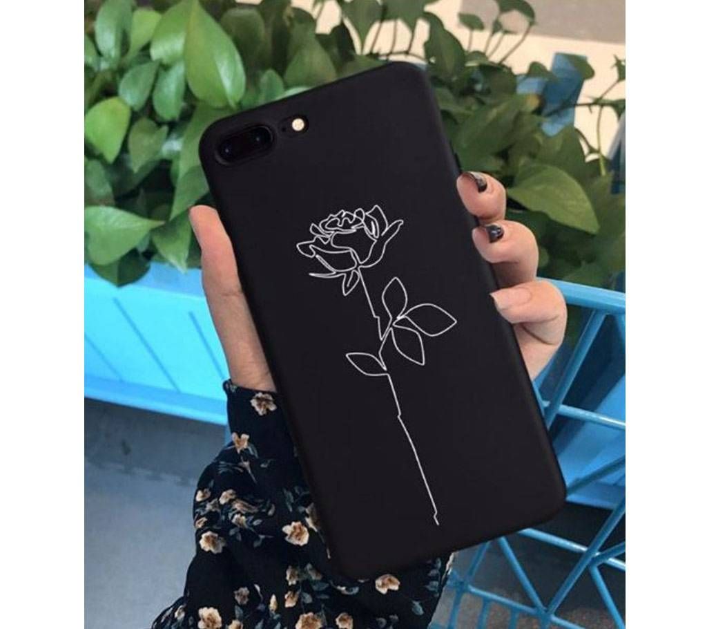 Simple Soft Silicone Fitted Case For IPhone  7 Plus