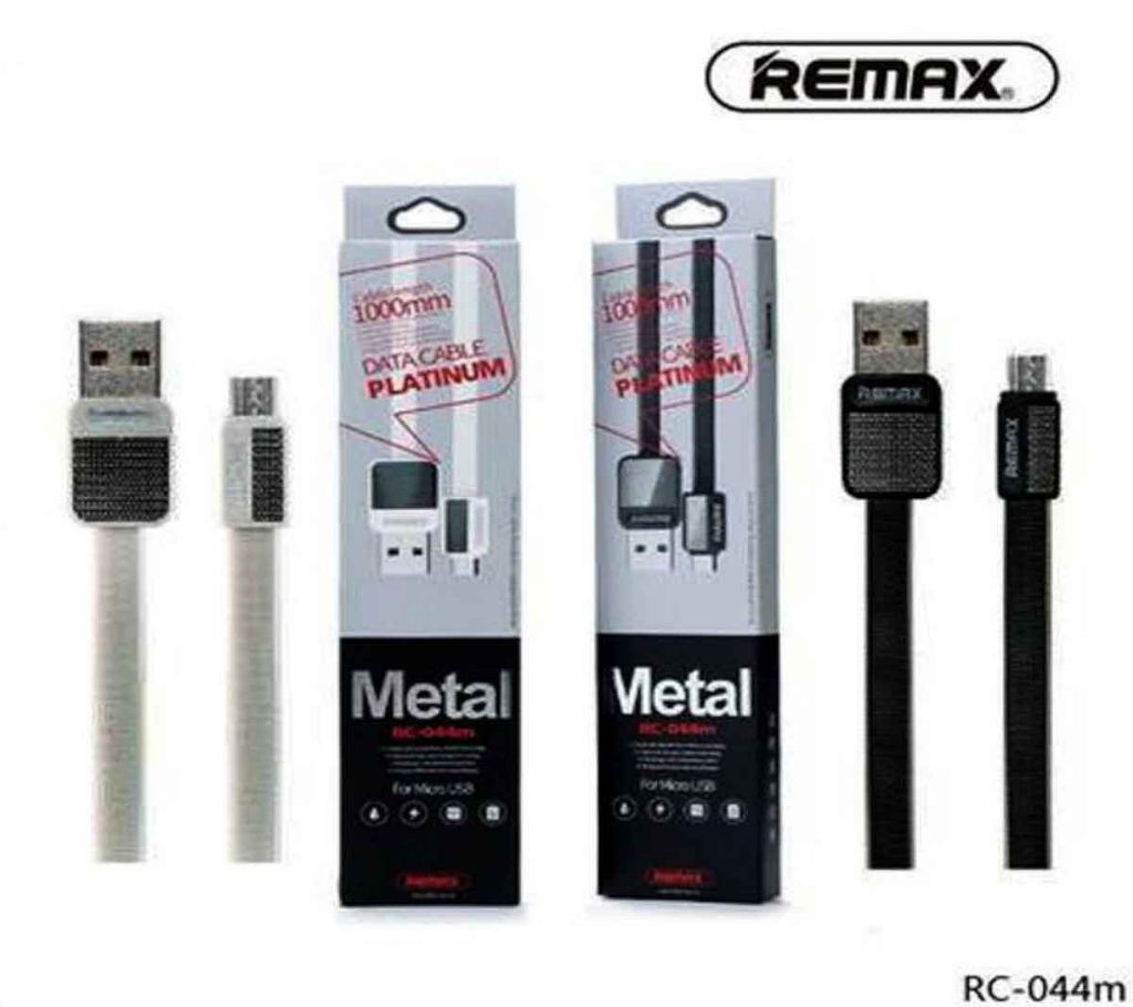 REMAX Platinum RC-044i Metal Lightning USB Data Cabl