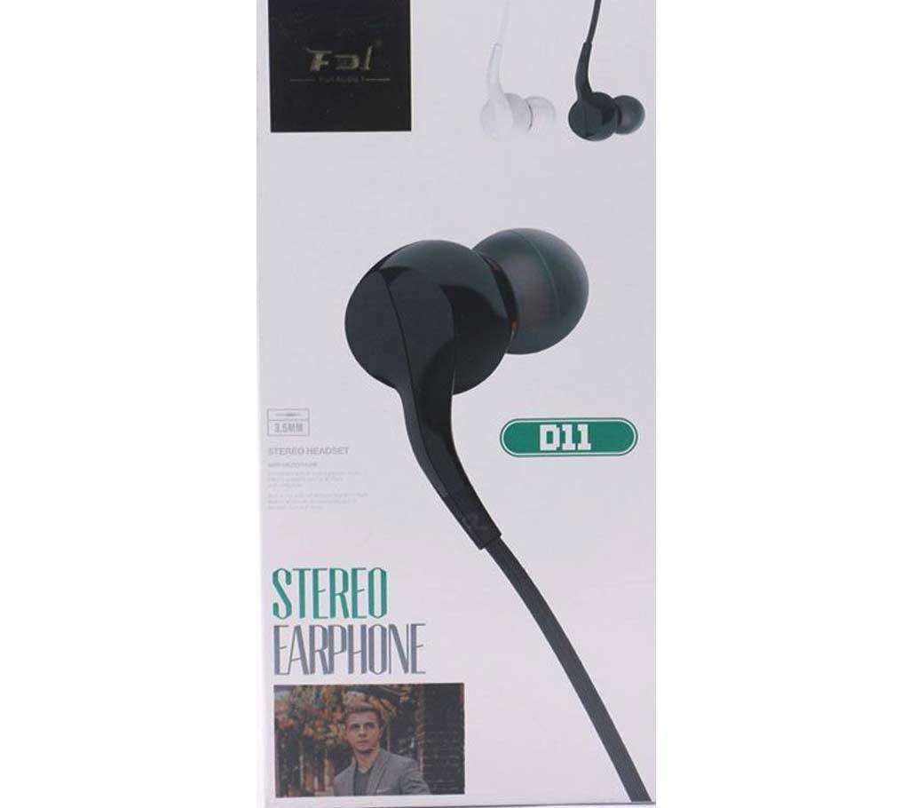  D11 Wired Earphone 