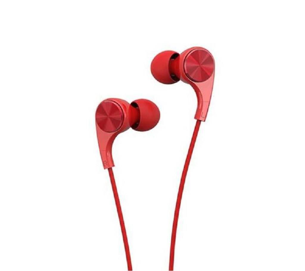 Rm-569 Wired Music Earphone - Red