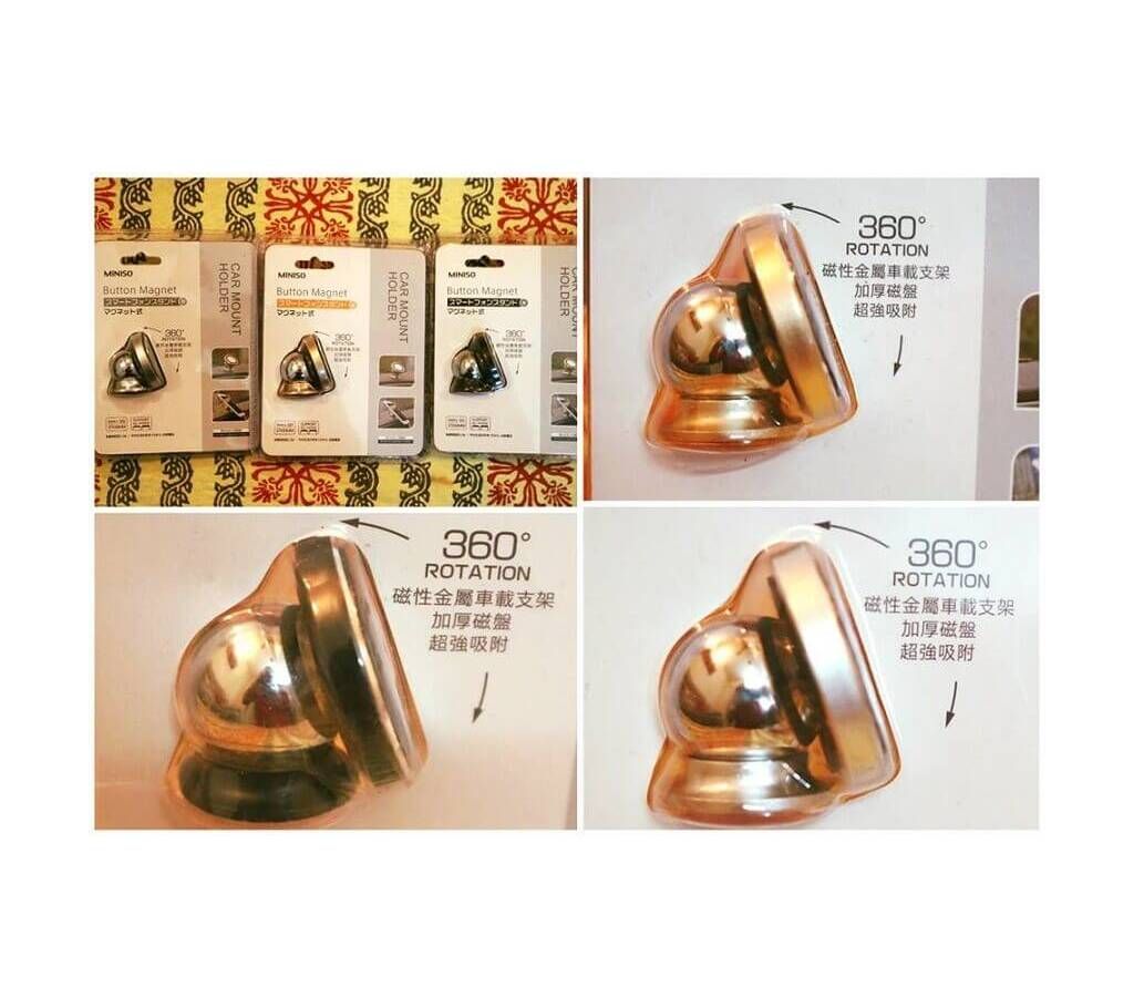 JAPANESE BRANDED CAR MOUNT MOBILE HOLDER (360 DEGREE ROTATION)