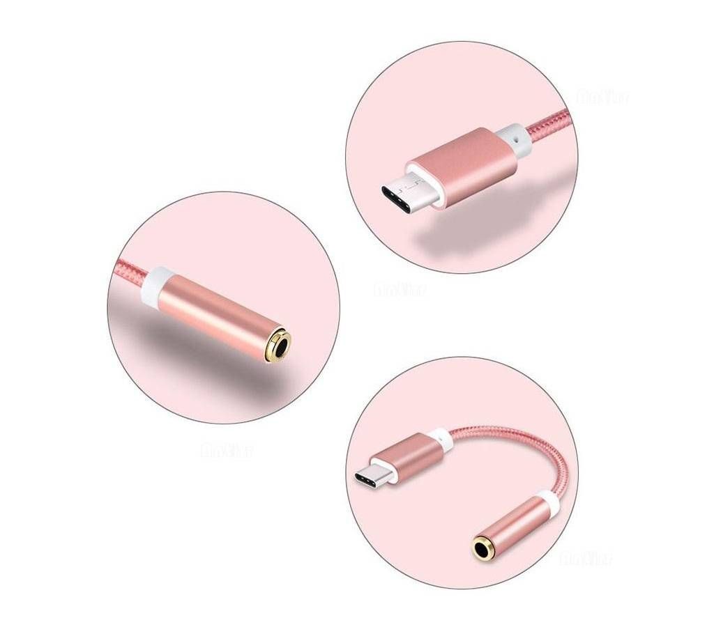 Type C to 3.5mm Headphone/audio Converter