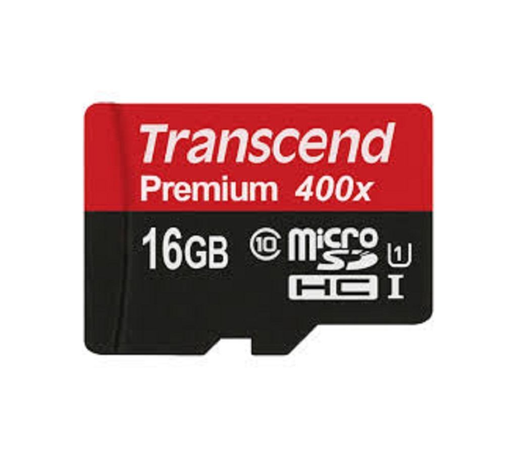 Transcend 16GB microSDHC
