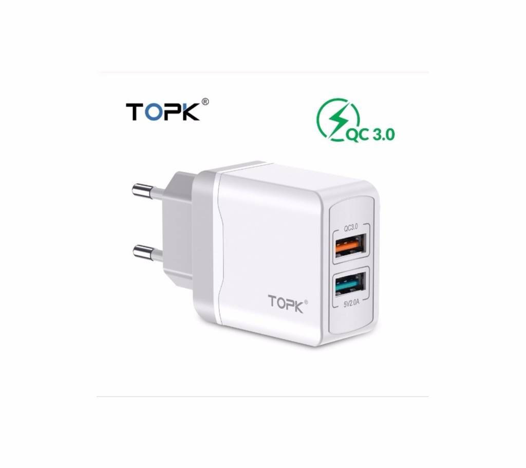 TOPK quick charge 3.0 usb Charger