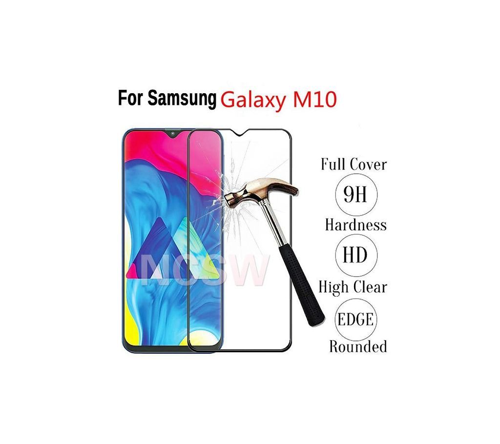 Samsung Galaxy M10 - 9D 9H Tempered Glass Screen Protector