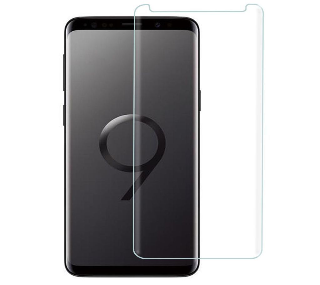 Mini Smile 3D Ultra-thin 9H Explosion-Proof Tempered Glass Film Screen Protector for Samsung Galaxy S9 Plus - Transparent