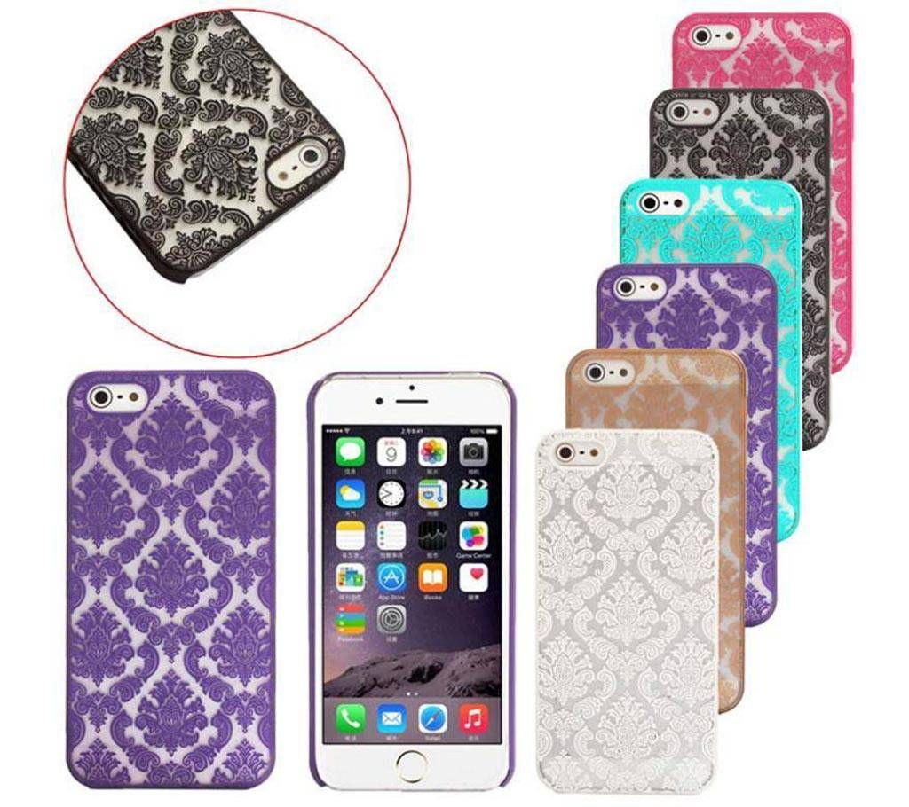 Vintage Flower Pattern Case For iphone5- 1pc 