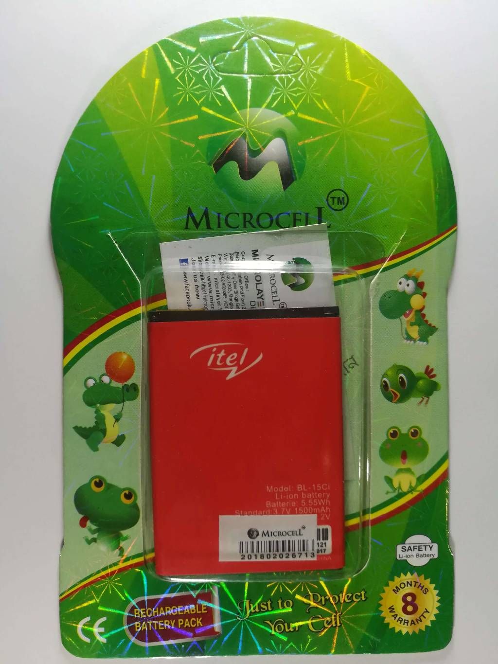 Microcell Green i-Tel BL-15Ci Battery