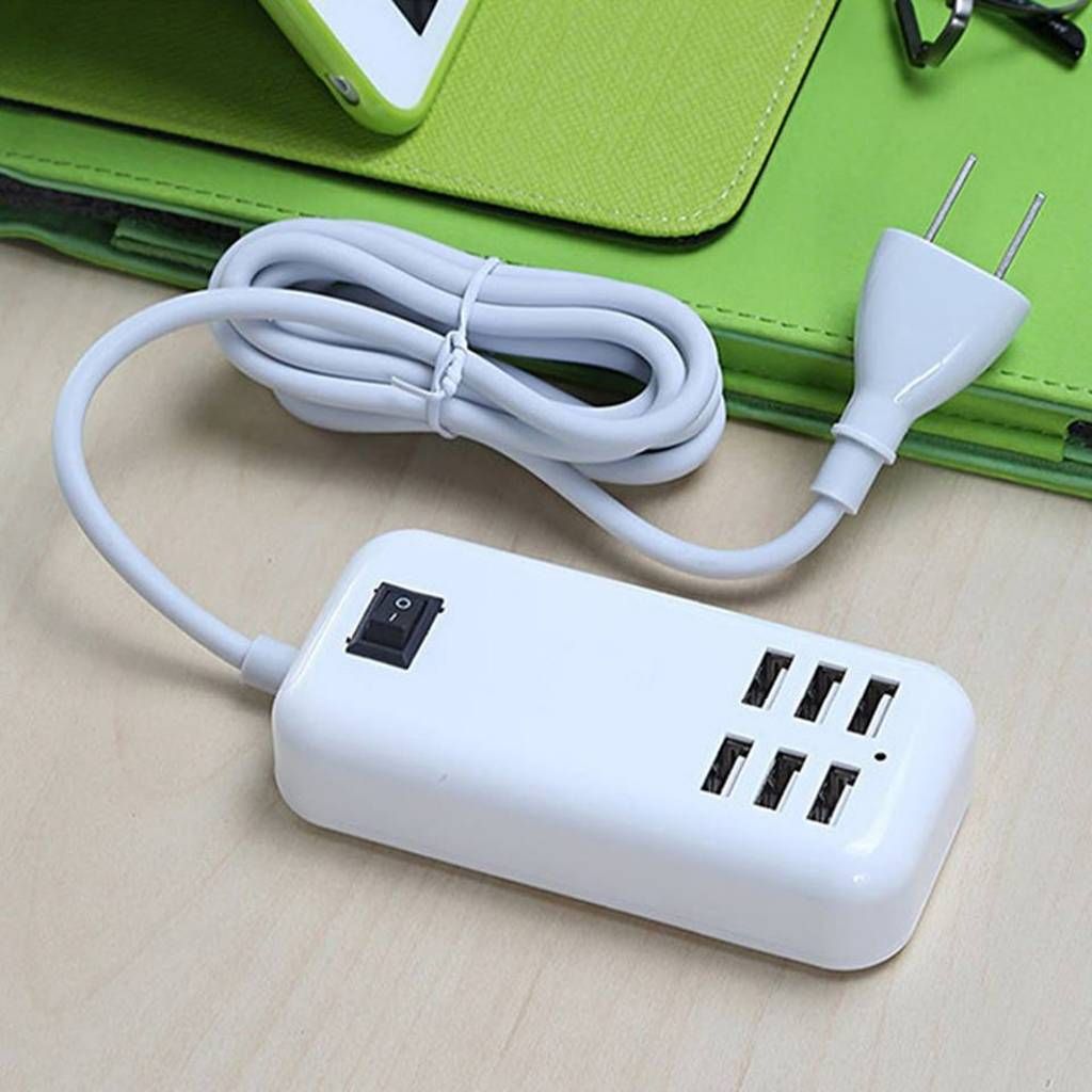 6 Port USB Charger