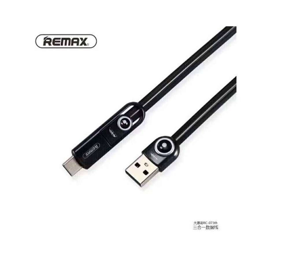 Remax Cutie 3 in 1 Data Cable