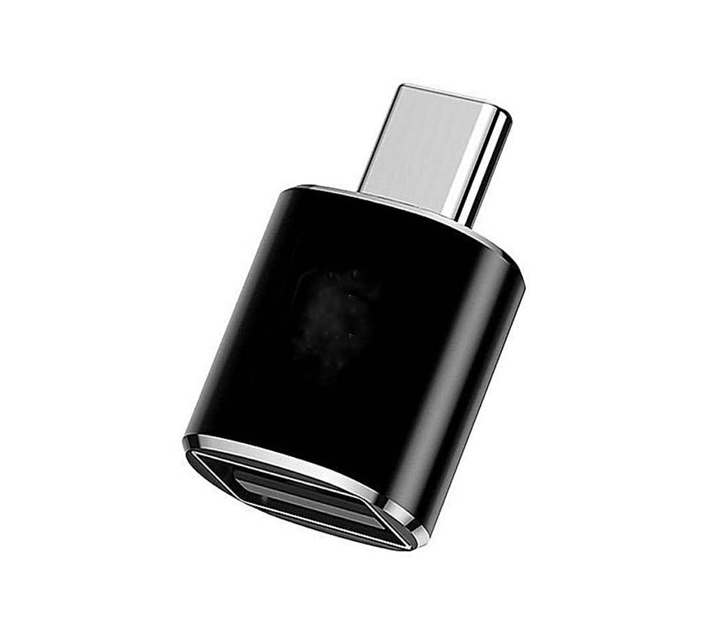 Micro USB Type C OTG Adapter Converter - Black