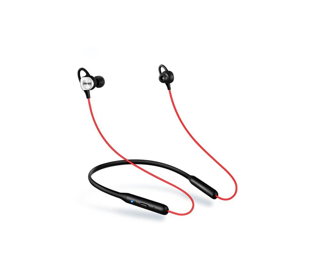 MEIZU EP52 Magnetic Neckband Stereo Bluetooth Headset - Black And Red