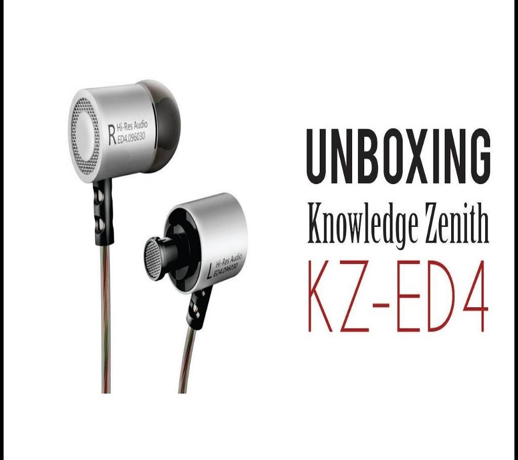 Kz-ed4 Subwoofer Hifi Earphone Headset Ear Headphone Wensltd