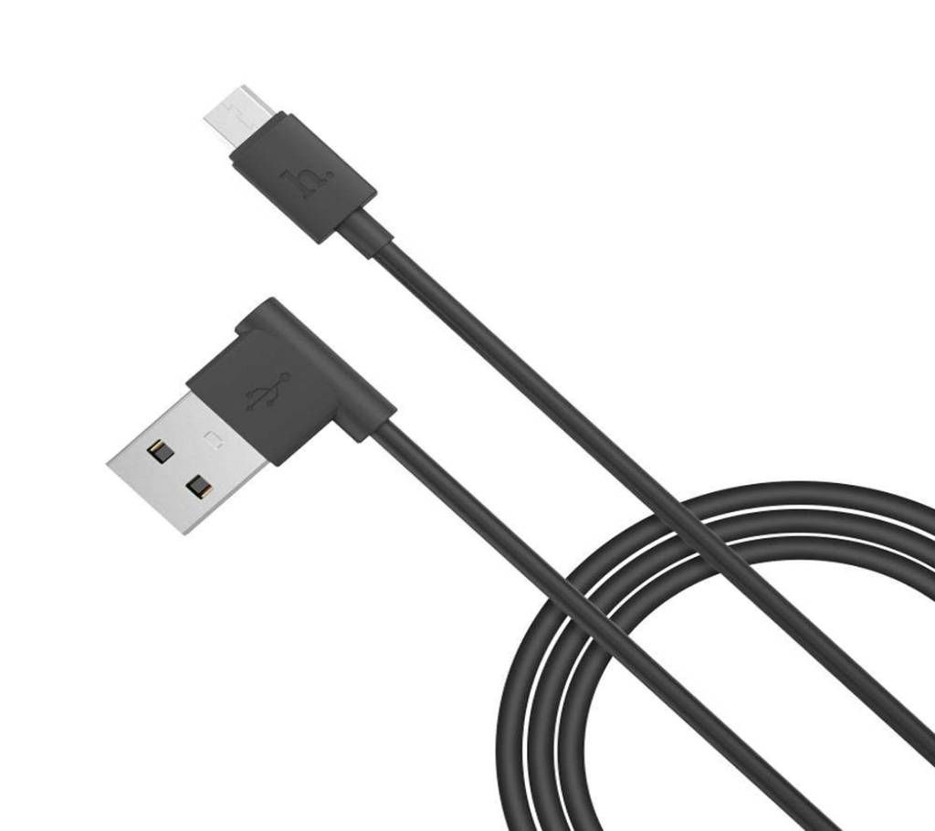 HOCO UPM10 L-shaped 1.2M Micro USB to USB Data Charging Cable