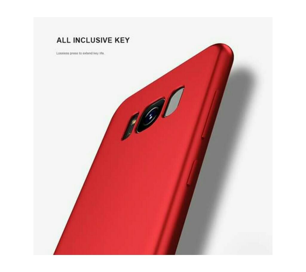 FASHION Hard Back Cover for Samsung Galaxy S8 Red colour