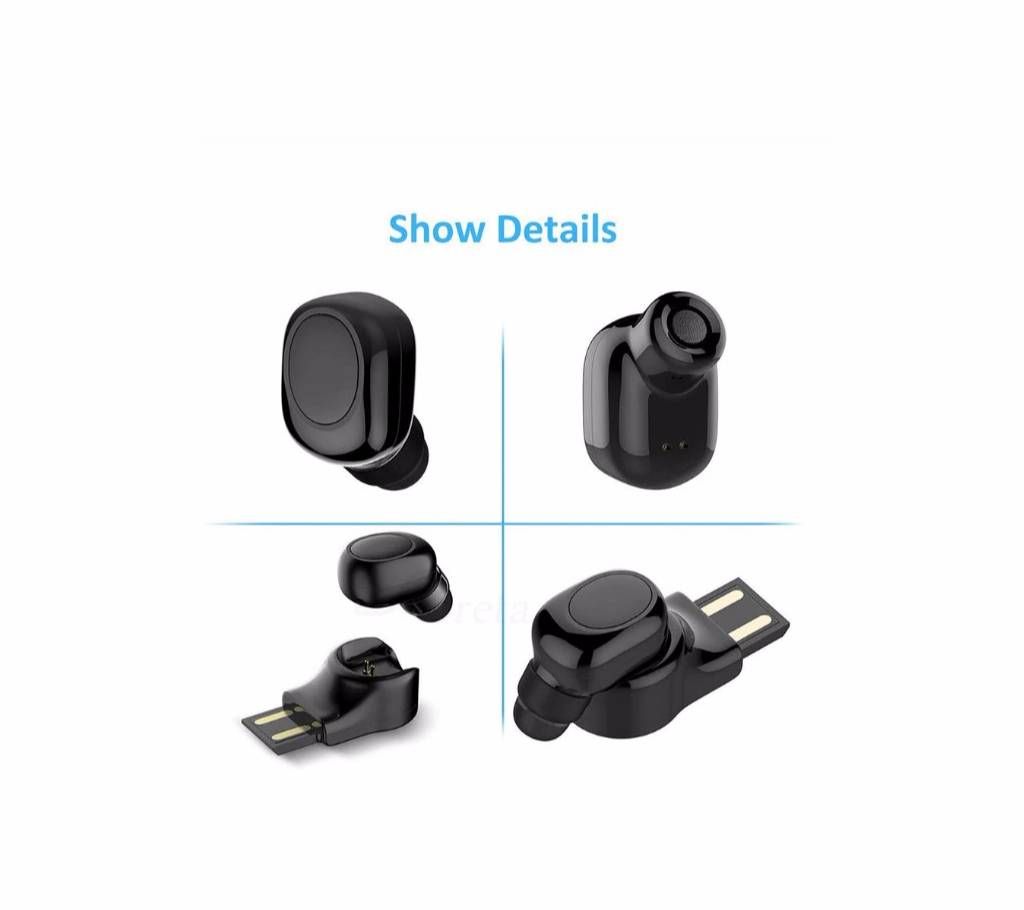 Original X11 Mini Wireless Bluetooth earphone With Magnetic Charging