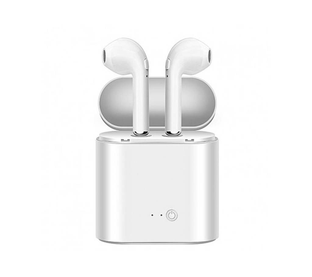 i7S TWS Double Dual Mini Wireless Earphone With Power Case