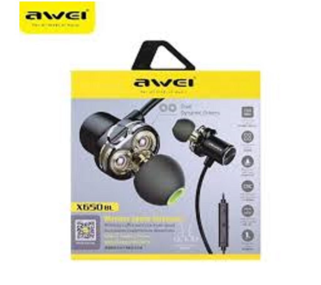 WIRELESS SPORTS MAGNETIC SUPER BASS EARPHONES