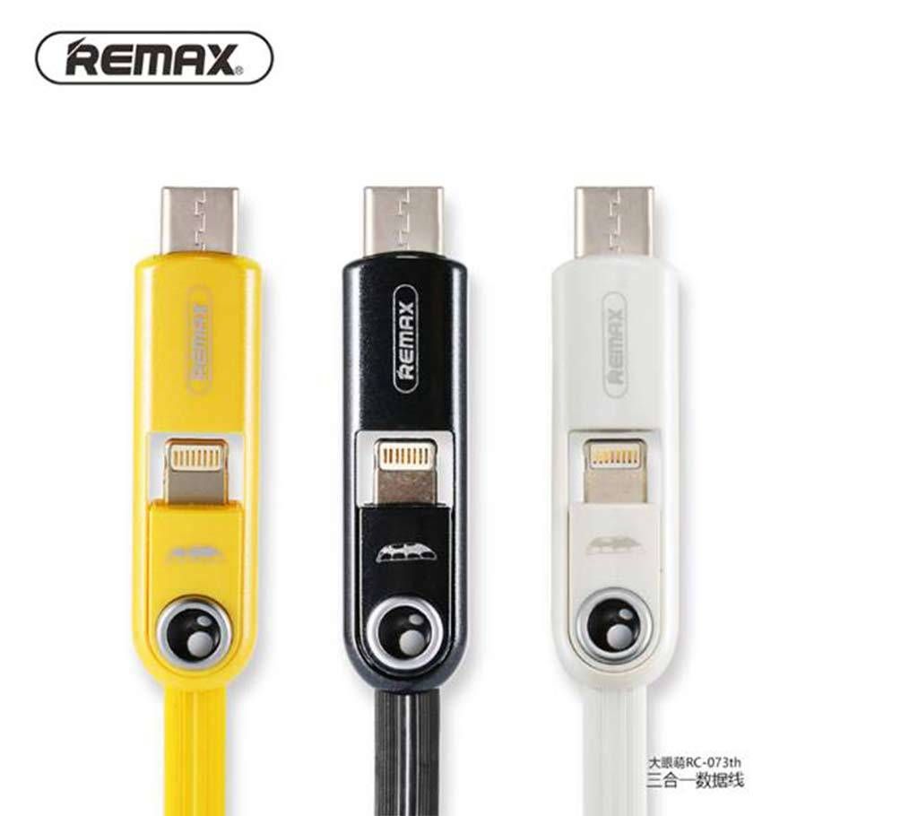 3 in 1 micro type-c Lightening Data Cable