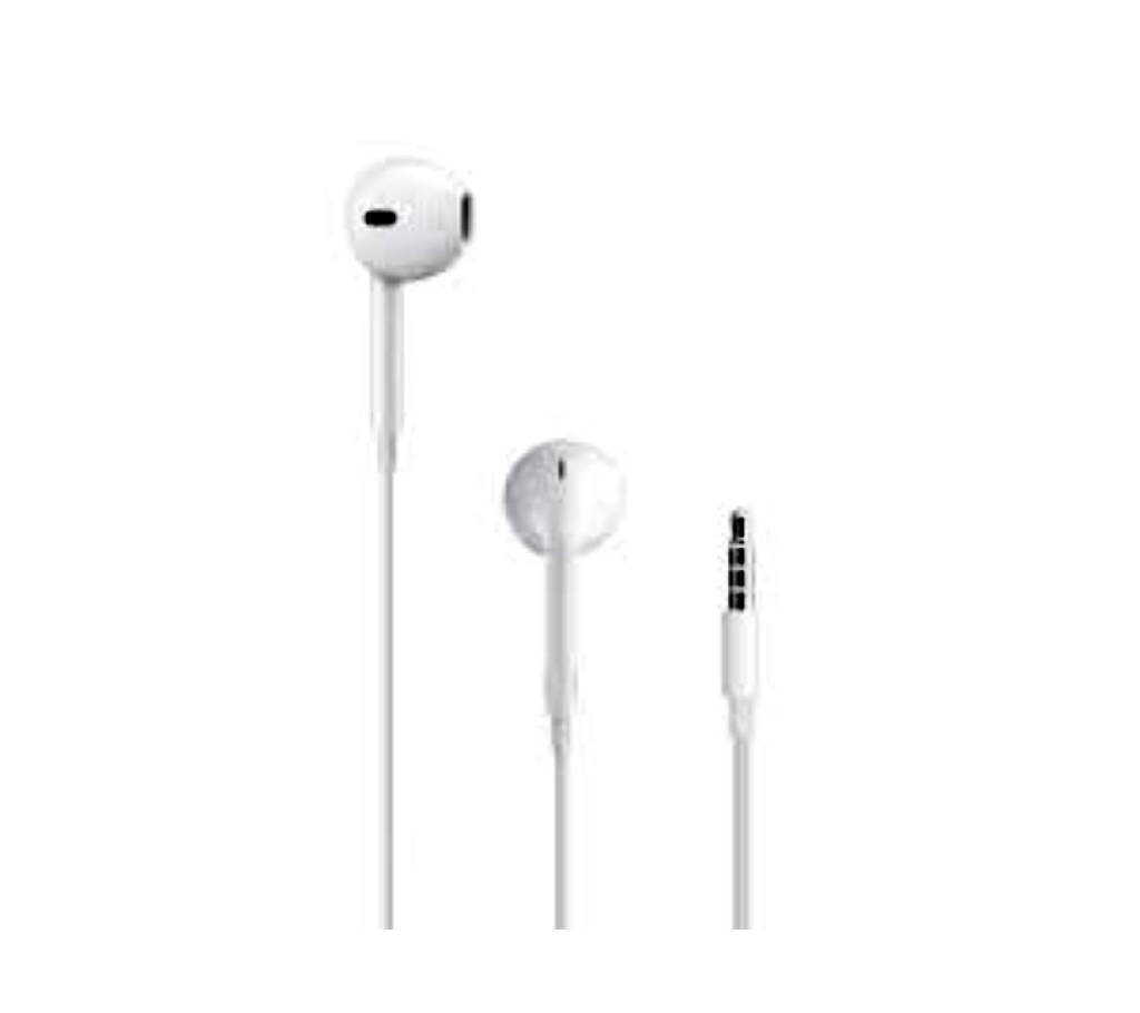 3.5mm in Ear Earphone For Apple 6/6+/6s/6s+ - White