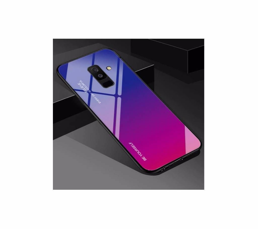 Tempered Glass Case For Samsung Galaxy S9 Plus