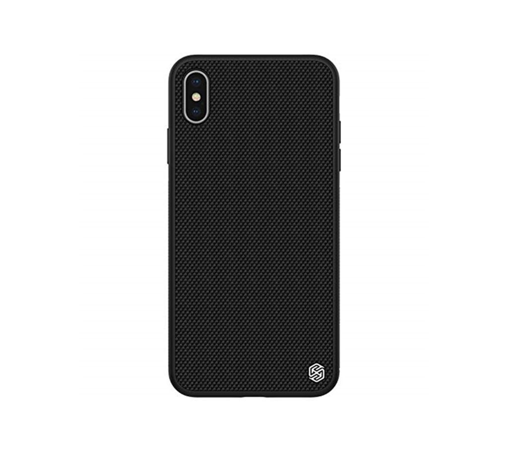Nillkin Textured Nylon Fiber Luxury Look and Grip Hard Plastic Back Cover Case for Apple iPhone Xs