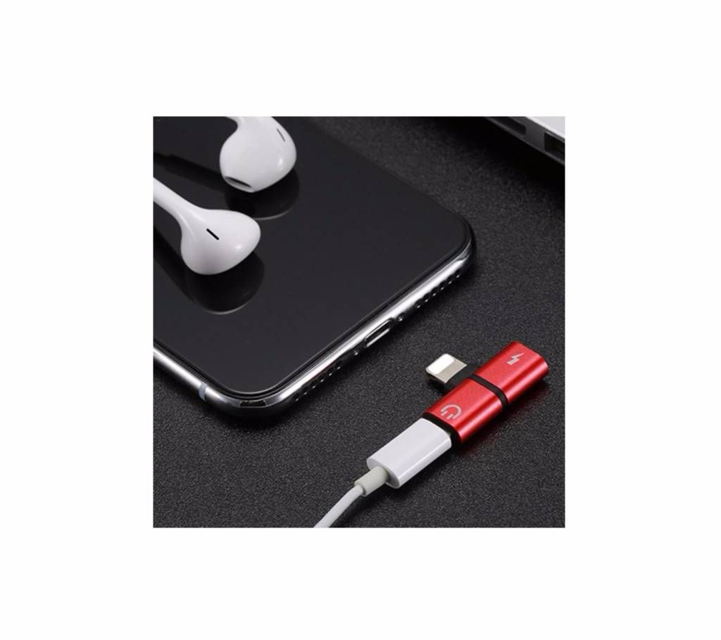 2 in 1 Splitter Adapter Audio Charging Adapter For iPhone Splitter Adapter Converter