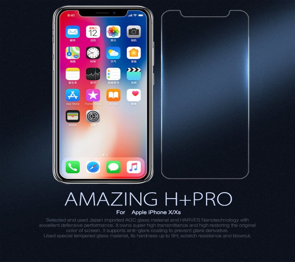 Nillkin Amazing H+ Pro Tempered Glass For I Phone X/Xs