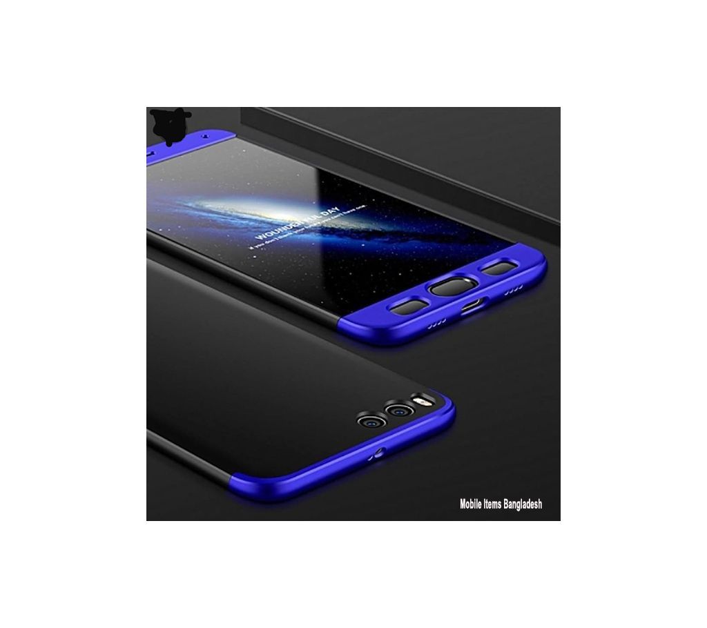 360 Degree Phone Case for Xiaomi Redmi Note 3-Blue And Black